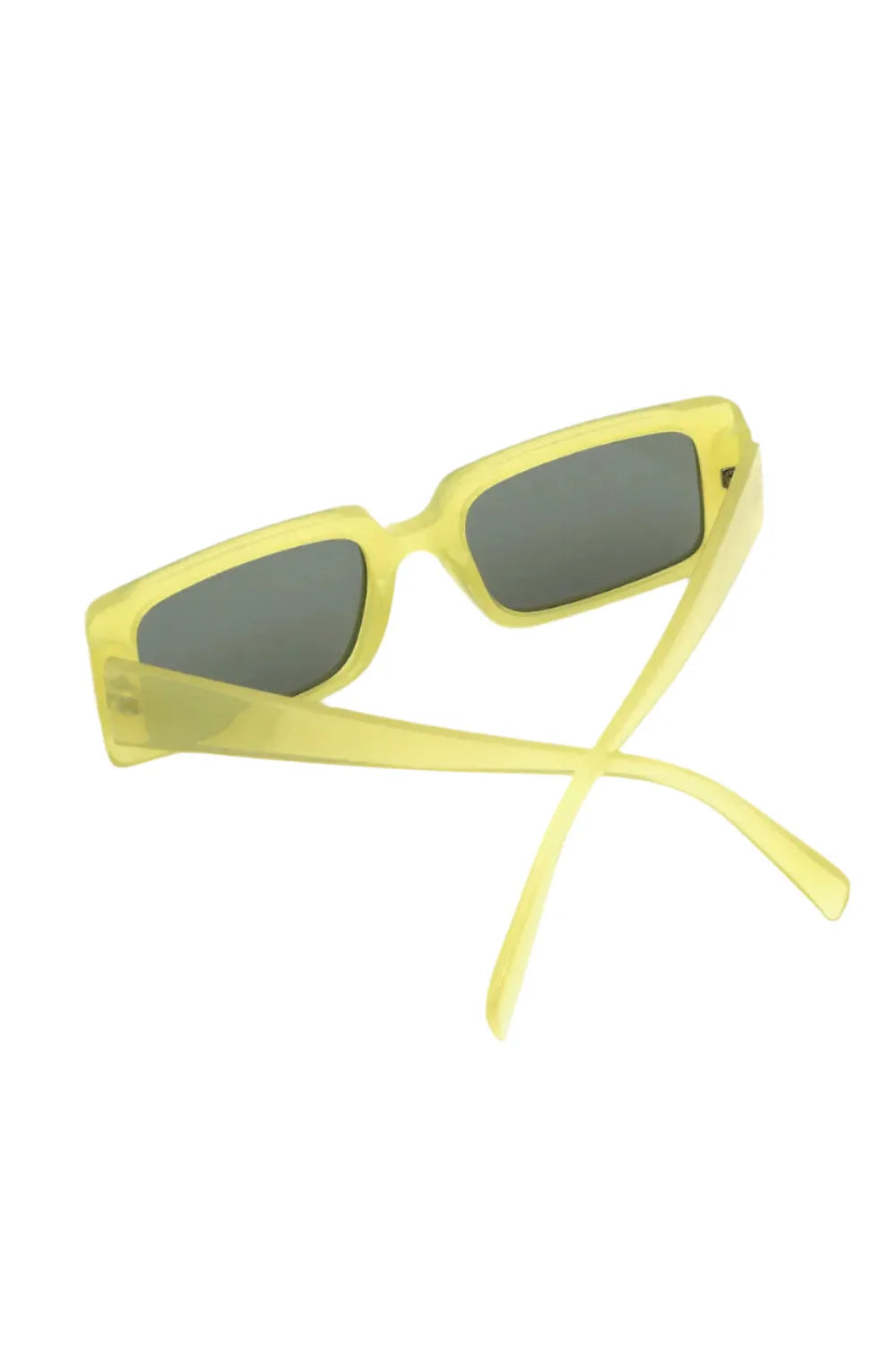 Yellow Rectangle Frame Sunglasses - Liss & Lex