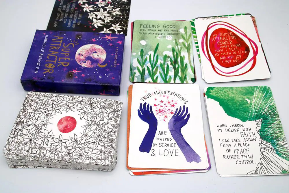 Super Attractor 52 Card Manifesting Affirmations Deck