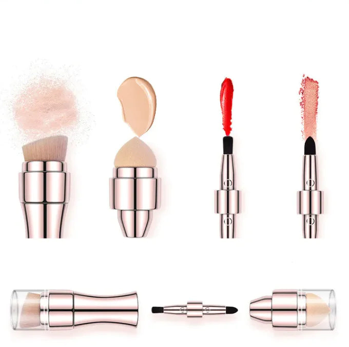 4-in-1 Retractable Makeup Brush - Liss & Lex