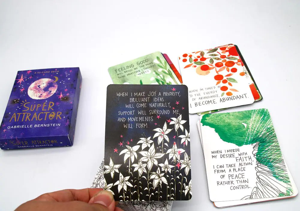 Super Attractor 52 Card Manifesting Affirmations Deck