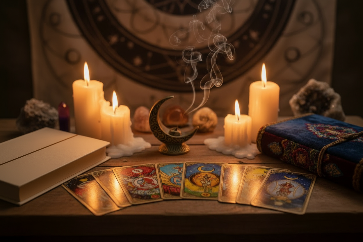 Scents, Journals, & Tarot Cards - Liss & Lex
