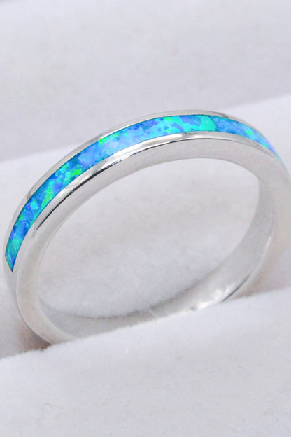 Sky Blue Opal Ring