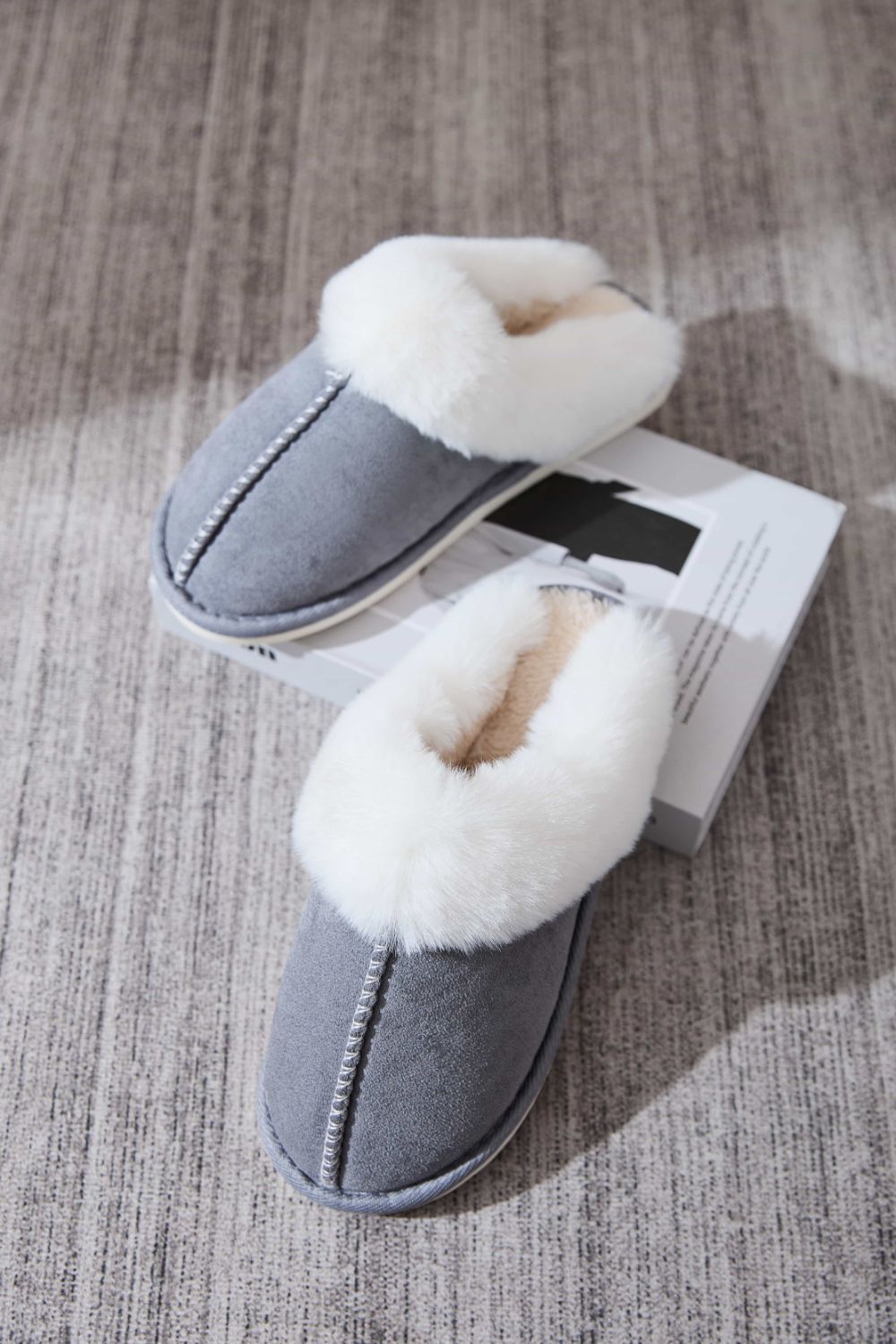 Faux Fur Slippers
