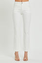 Mid Rise Cropped Bootcut Jeans