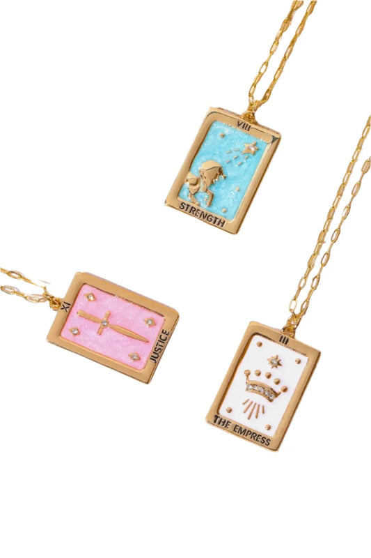 Tarot Card Pendant Necklace - Liss & Lex