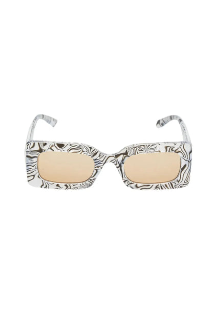 Tortoise Rectangle Frame Sunglasses - Liss & Lex