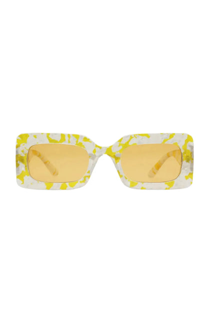 Tortoise Rectangle Frame Sunglasses - Liss & Lex