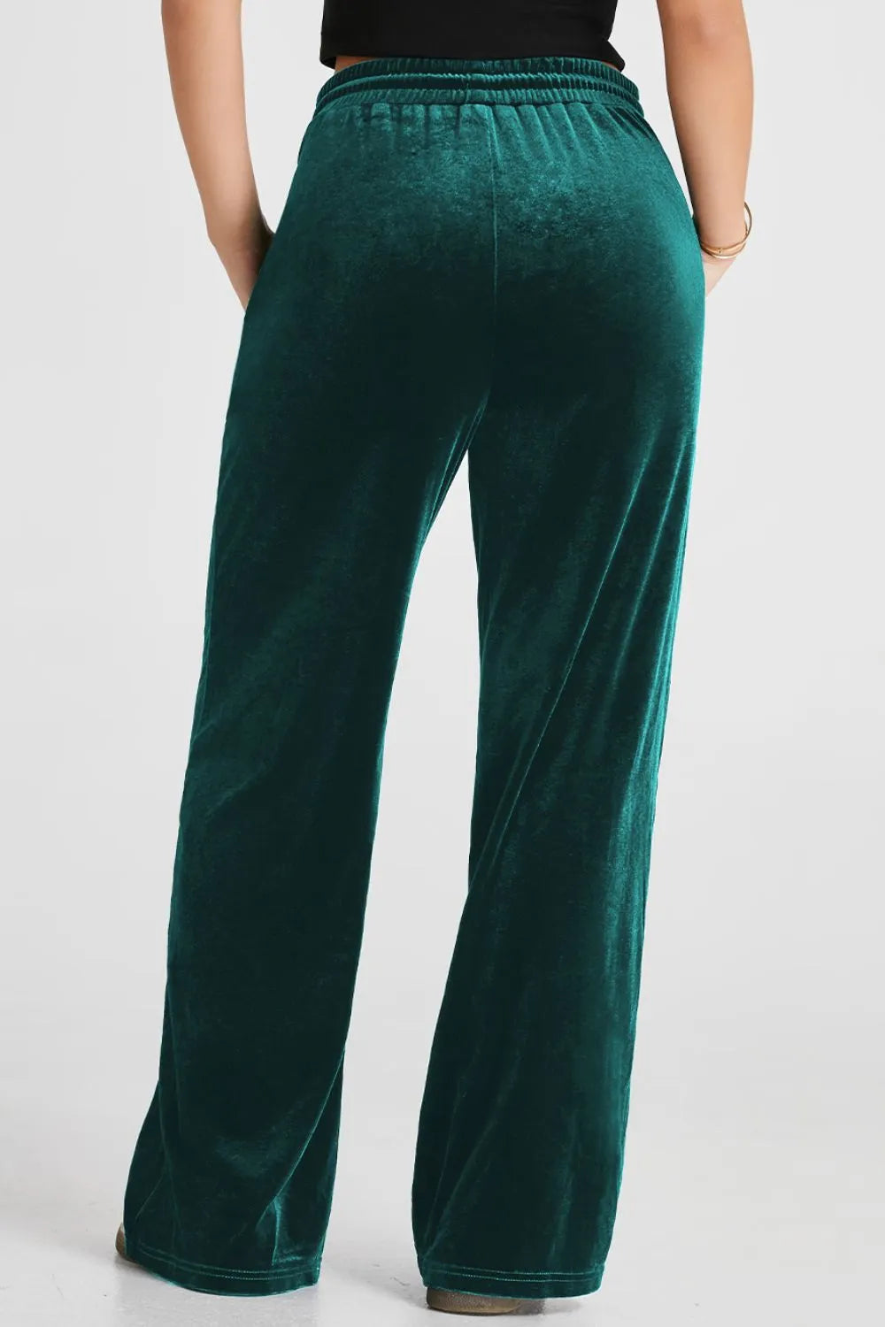 Plush Wide-Leg Pants - Liss & Lex