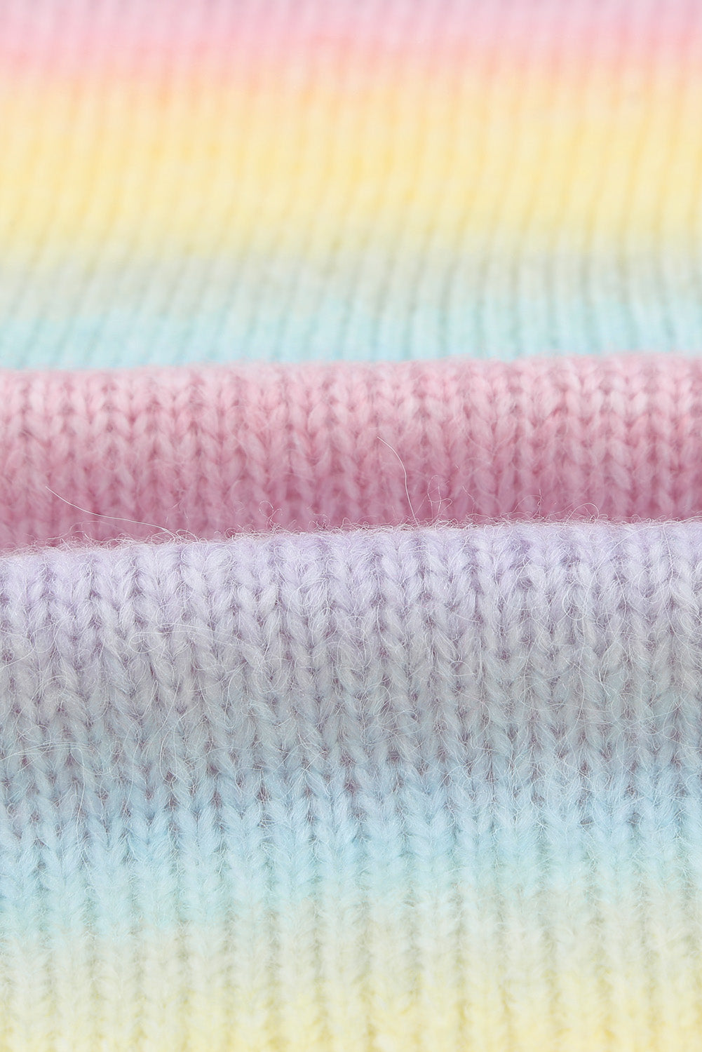 Gradient Open Front Soft Cardigan