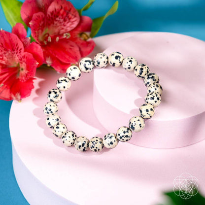 Emotional Detox - Dalmatian Jasper Bracelet - Liss & Lex