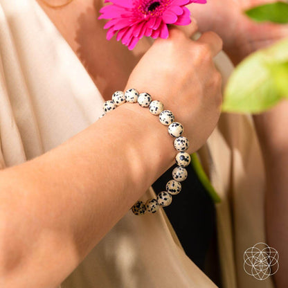 Emotional Detox - Dalmatian Jasper Bracelet - Liss & Lex