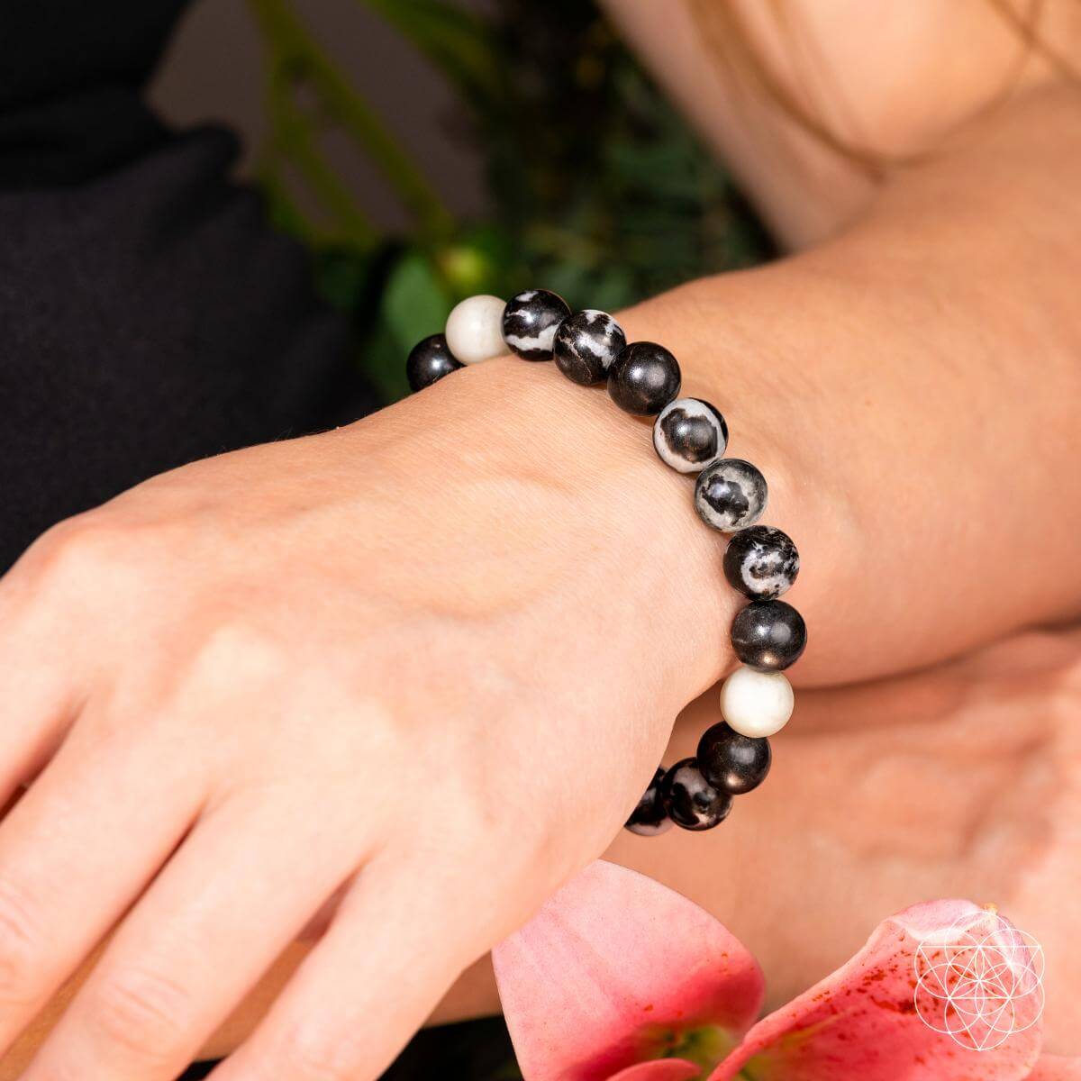 Permission to Pause - The Zebra Jasper Bracelet - Liss & Lex