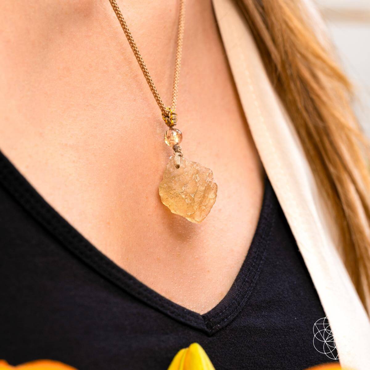 The Destiny Relic – Libyan Desert Glass Pendant - Liss & Lex
