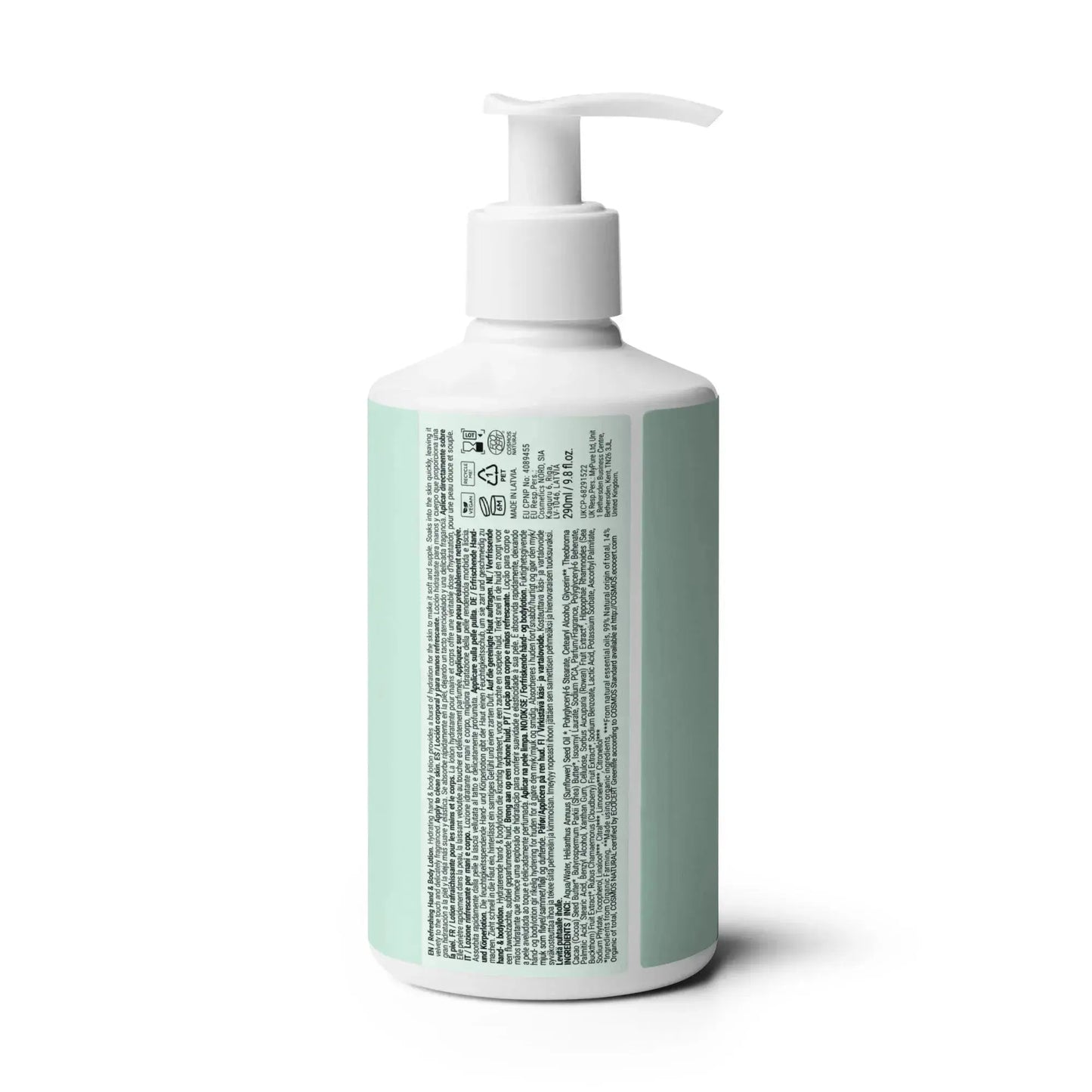 Drench Quench Organic Hand & Body Lotion Refresh - Liss & Lex