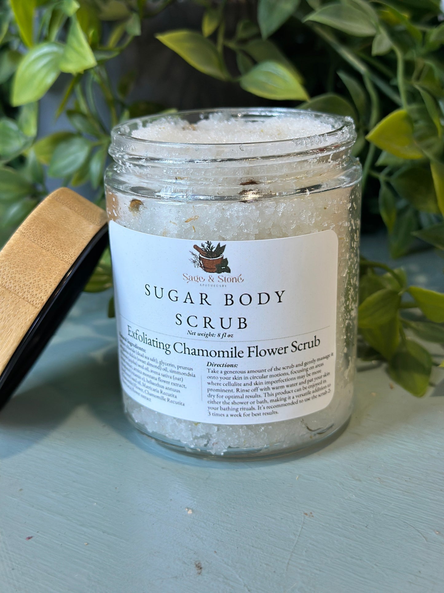 Exfoliating Chamomile Flower Scrub