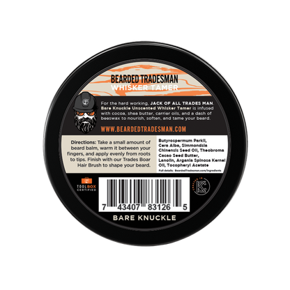 Bare Knuckle - Unscented Grit - Whisker Tamer