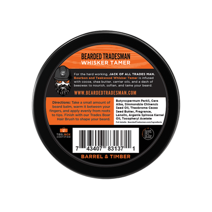 Barrel & Timber – Bourbon & Teakwood  - Whisker Tamer