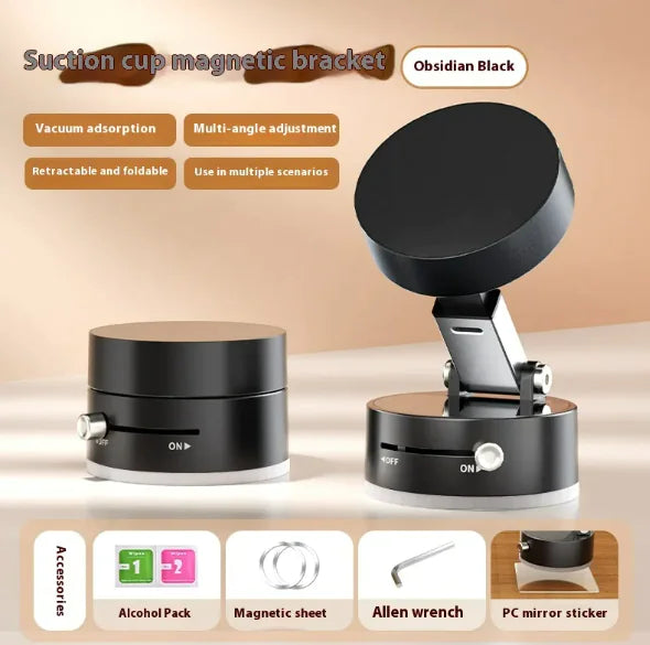 Magnetic Vacuum Phone Holder