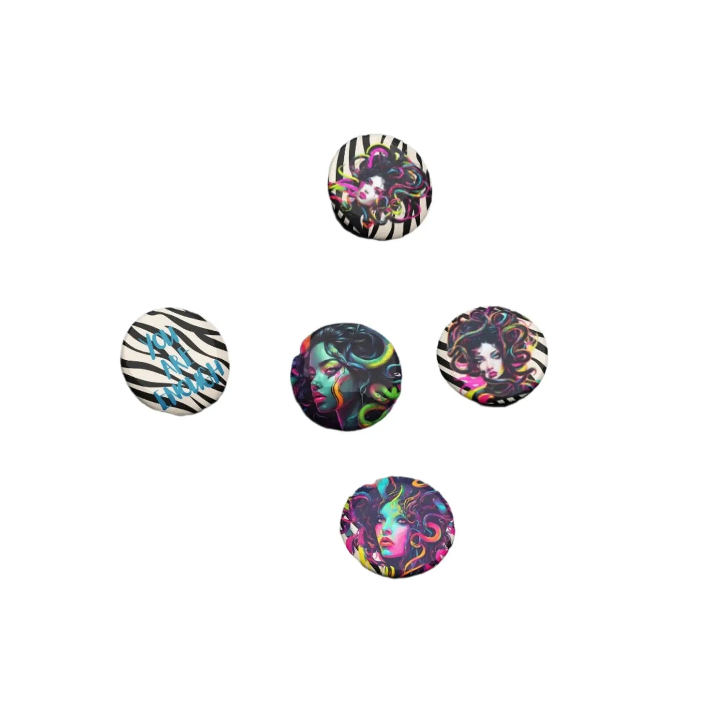 The Neon Medusa Pin Collection - Liss & Lex