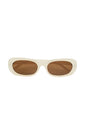 Oval Full Rim Frame Sunglasses - Liss & Lex