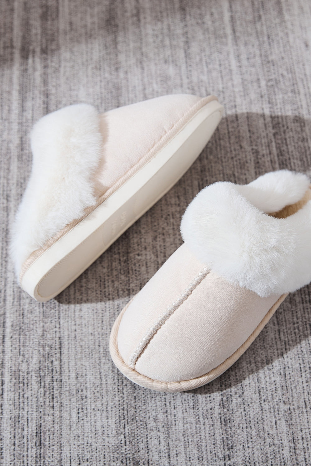 Faux Fur Slippers