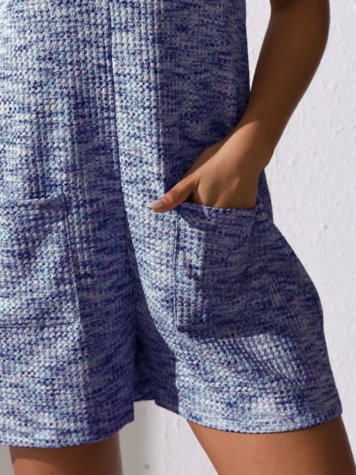 Button Front Romper with Pockets - Liss & Lex