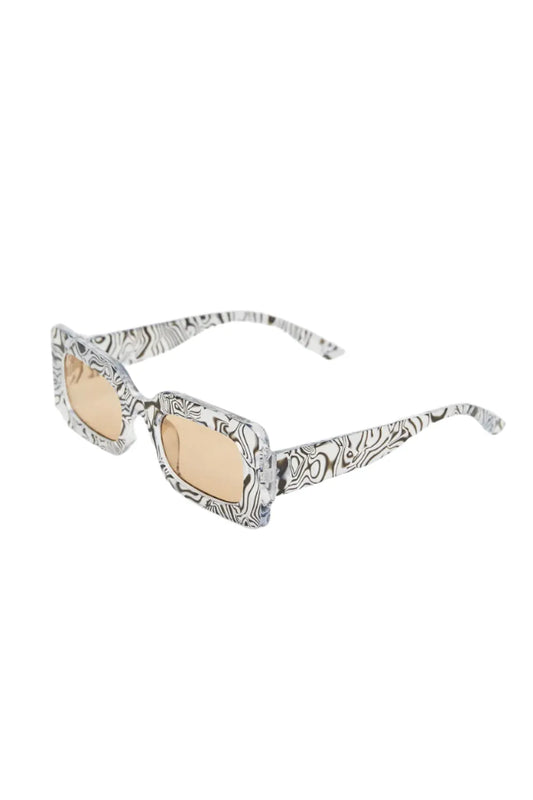 Tortoise Rectangle Frame Sunglasses - Liss & Lex