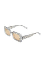 Tortoise Rectangle Frame Sunglasses - Liss & Lex