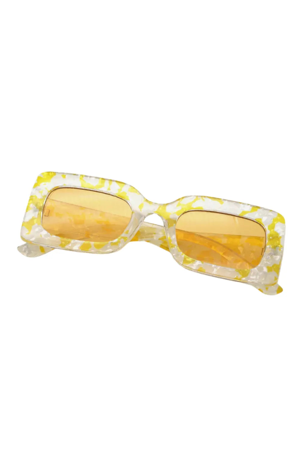 Tortoise Rectangle Frame Sunglasses - Liss & Lex