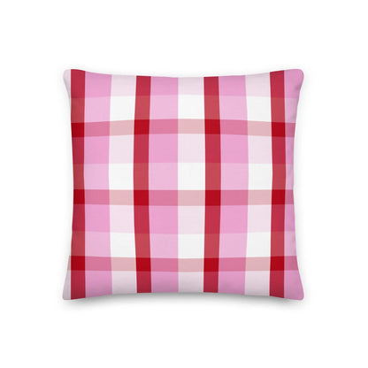 Vala Plaid Premium Pillow - Liss & Lex