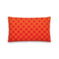 Orange Geo Premium Throw Pillows - Liss & Lex