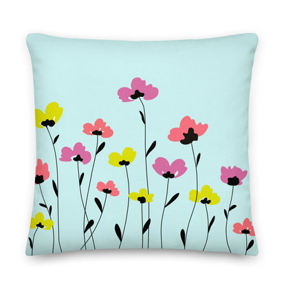 Spring Feelin' Premium Throw Pillows - Liss & Lex