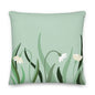 Green Spring Premium Throw Pillow - Liss & Lex