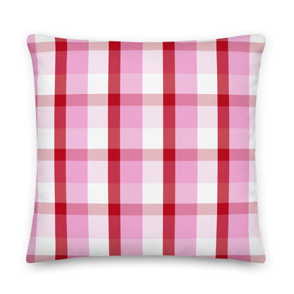 Vala Plaid Premium Pillow - Liss & Lex