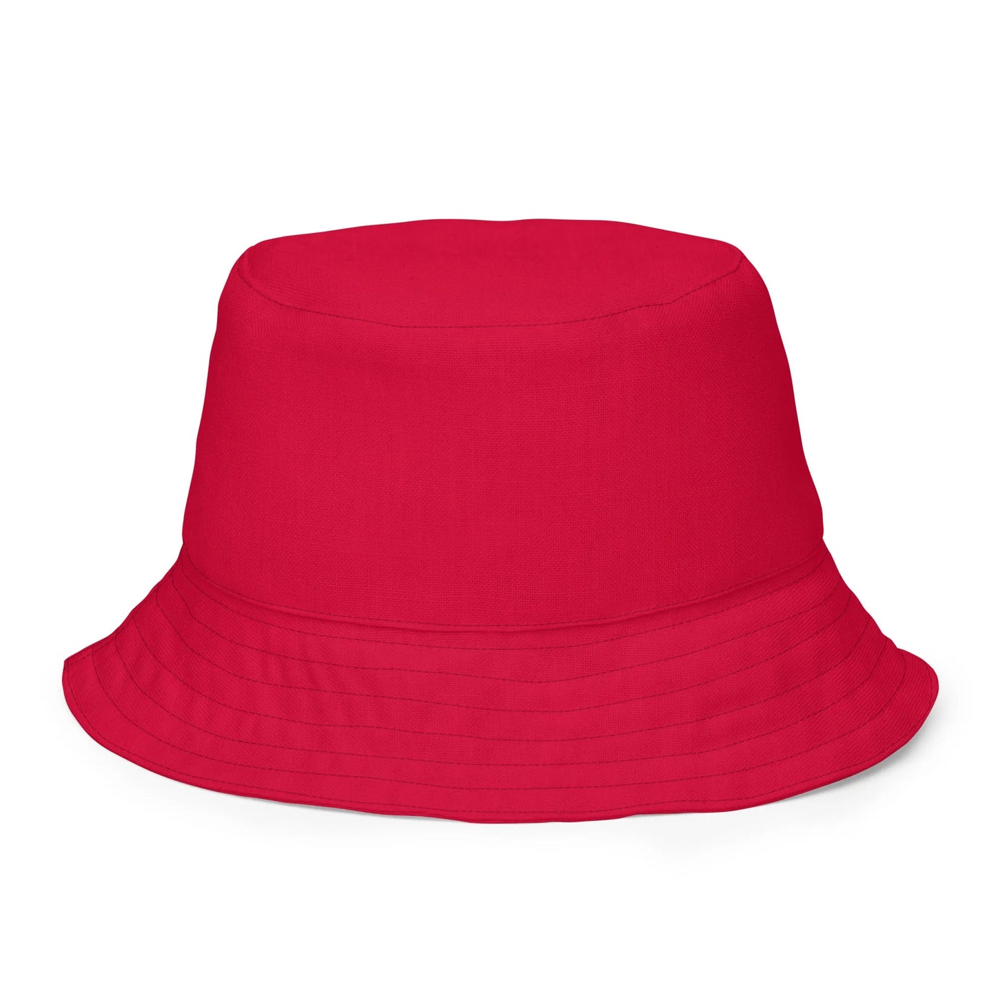 Red Plaid Reversible Bucket Hat - Liss & Lex
