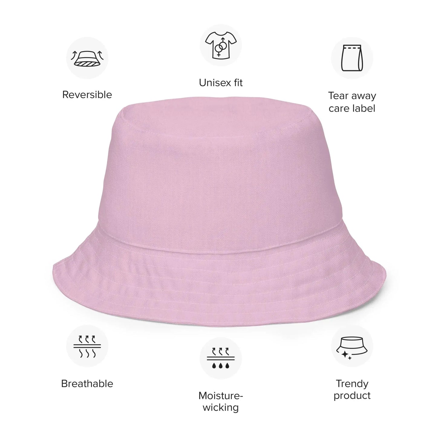 Twilight Plaid Reversible Bucket Hat - Liss & Lex