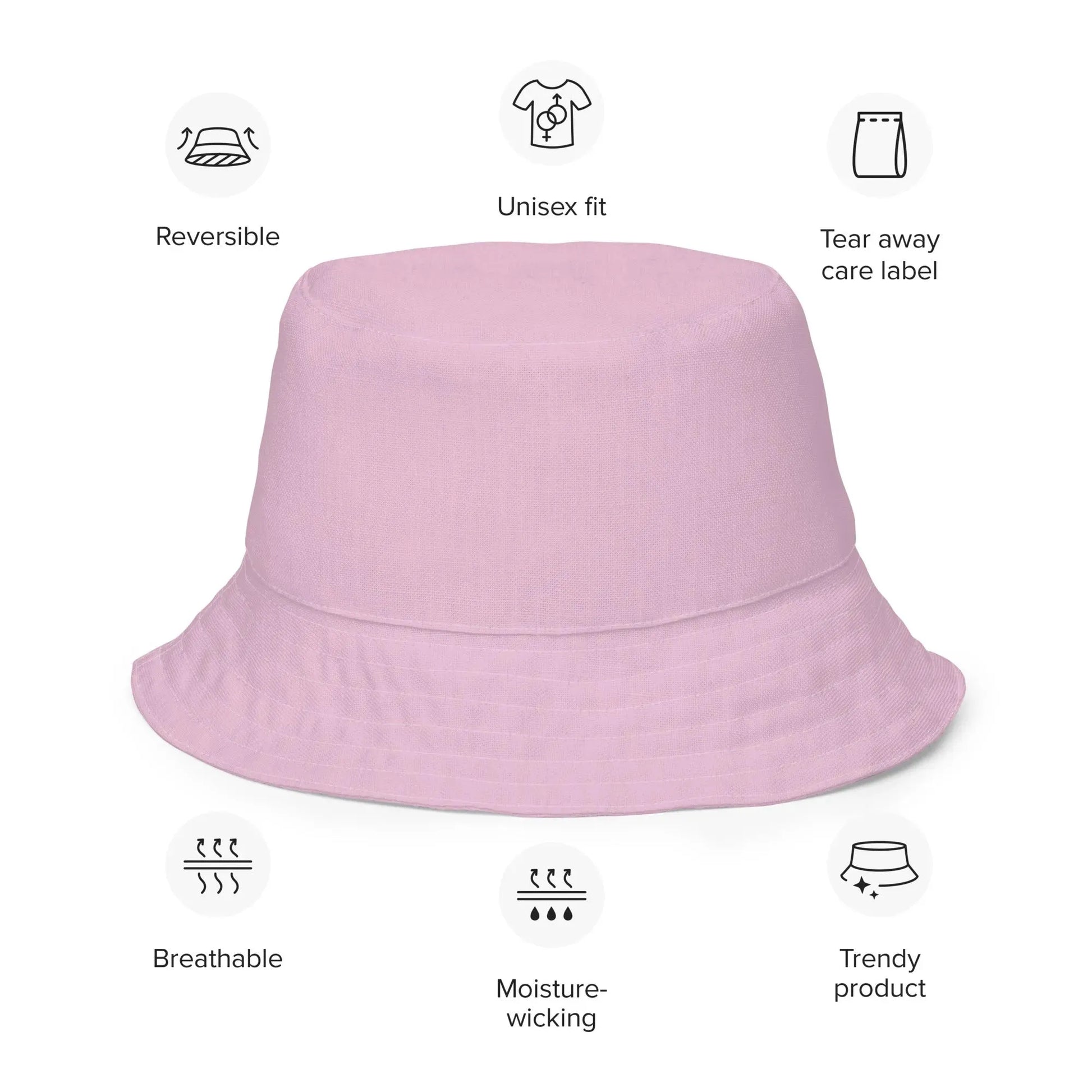 Twilight Plaid Reversible Bucket Hat - Liss & Lex