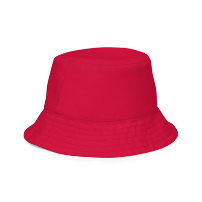 Red Plaid Reversible Bucket Hat - Liss & Lex