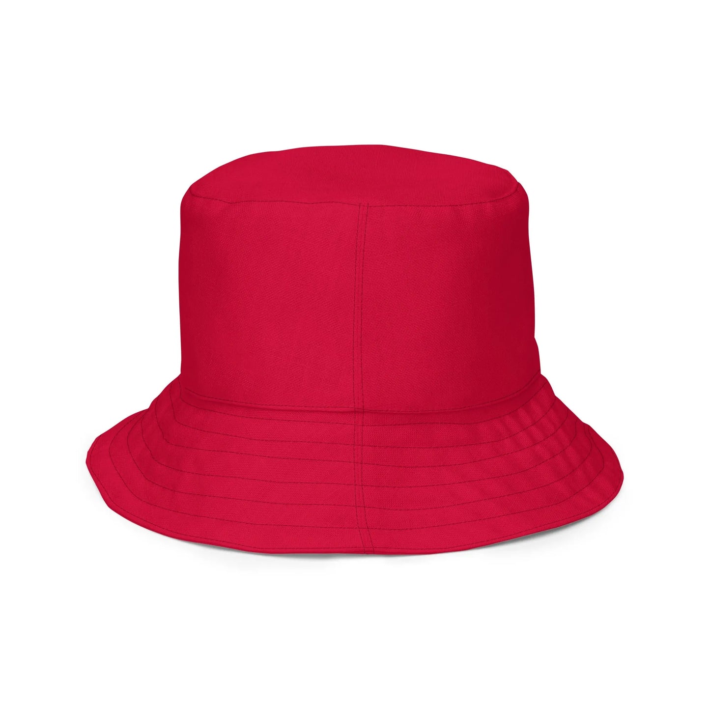 Red Plaid Reversible Bucket Hat - Liss & Lex