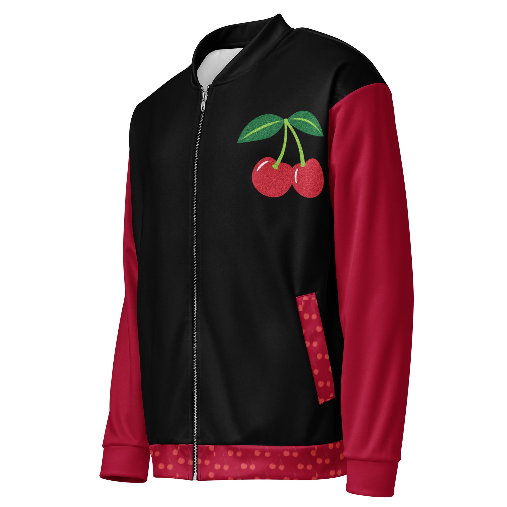 Cherry Bomber Jacket - Liss & Lex