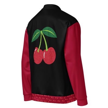 Cherry Bomber Jacket - Liss & Lex