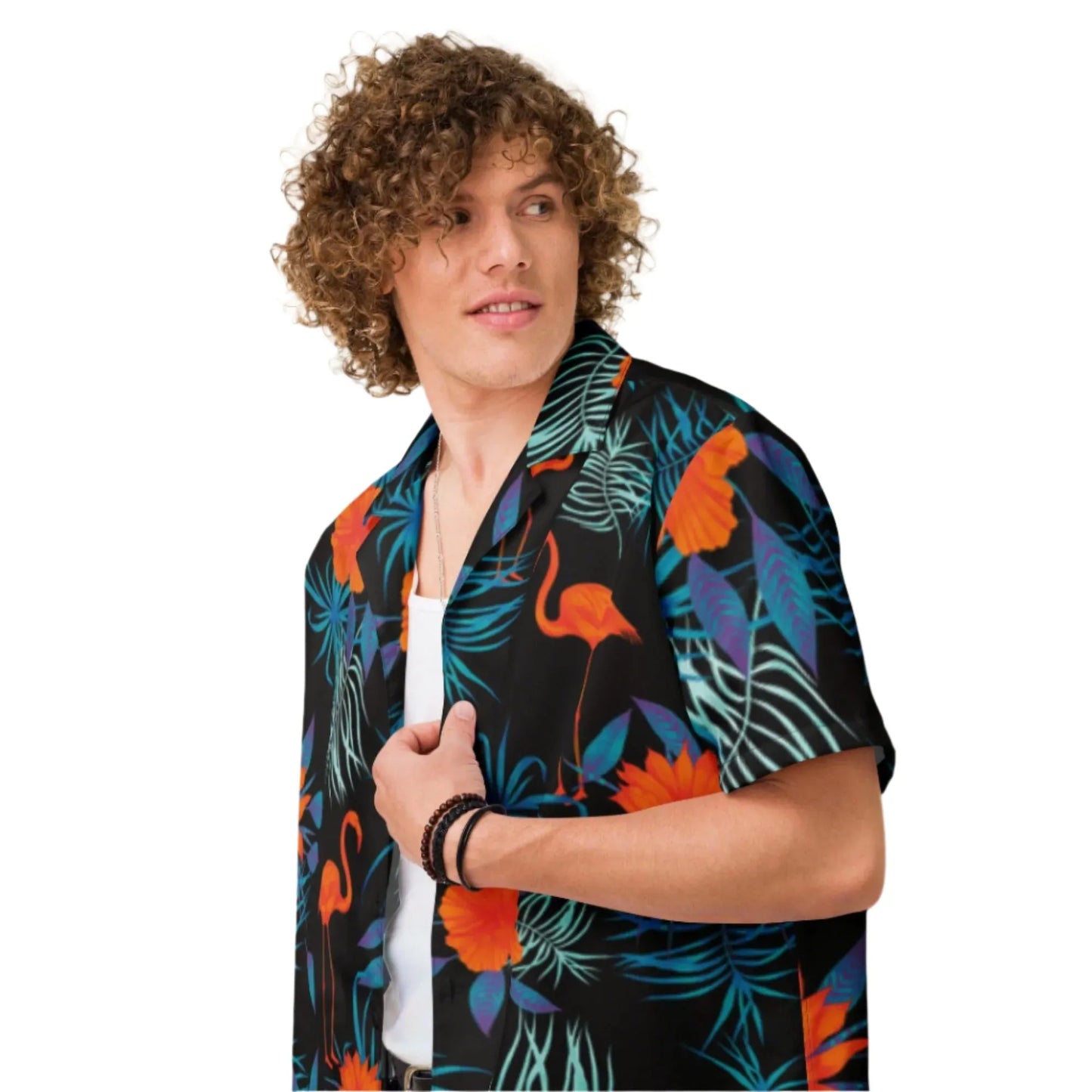 Flamingo Button Up Shirt - Liss & Lex