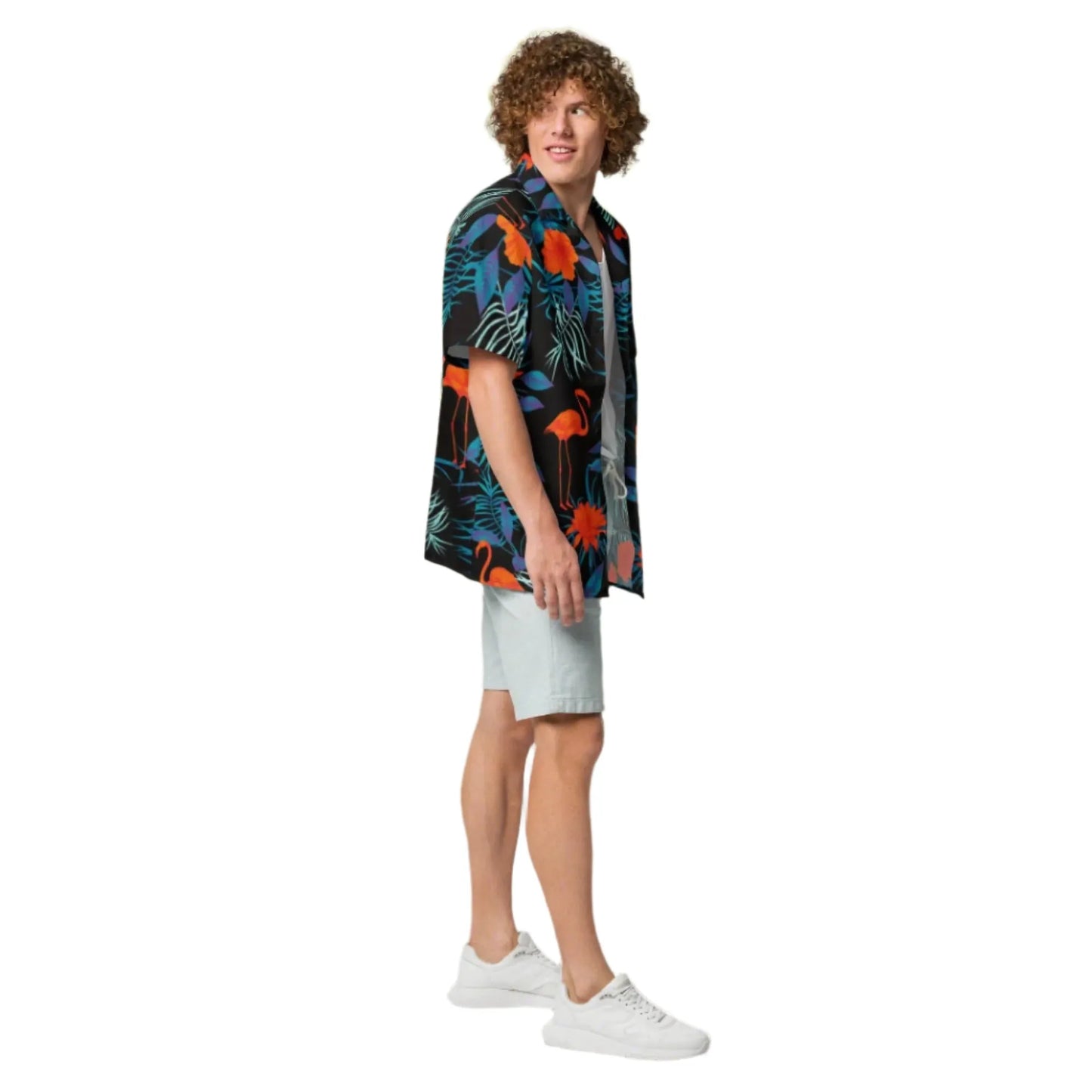 Flamingo Button Up Shirt - Liss & Lex