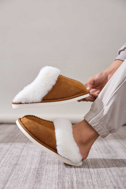 Faux Fur Slippers