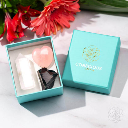 Crystal Guardian Magnets - Trio of Peace & Protection - Liss & Lex