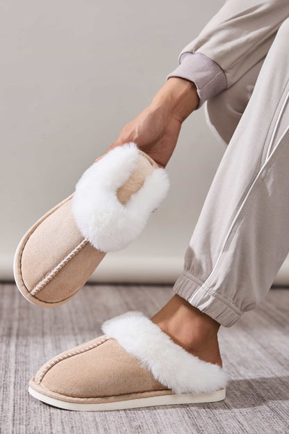 Faux Fur Slippers