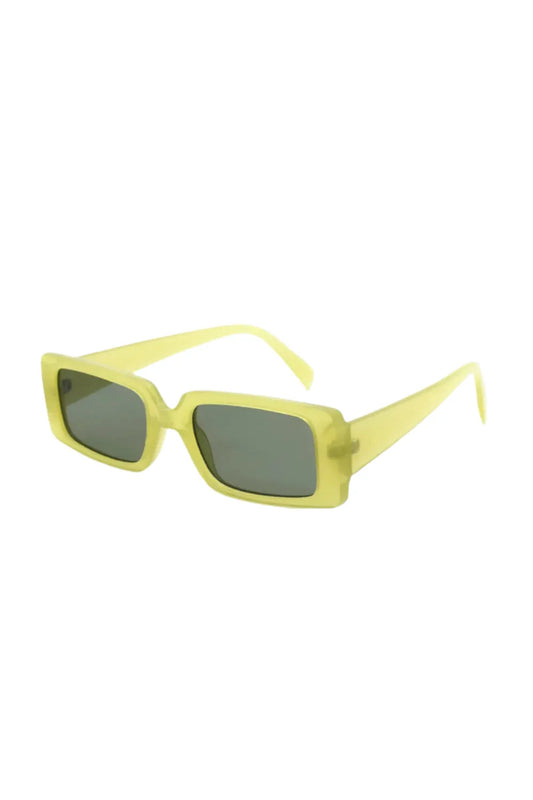 Yellow Rectangle Frame Sunglasses - Liss & Lex