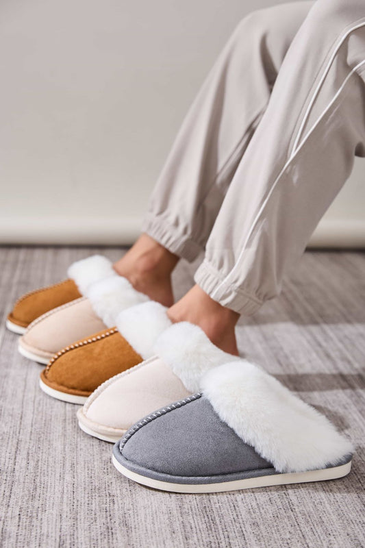 Faux Fur Slippers