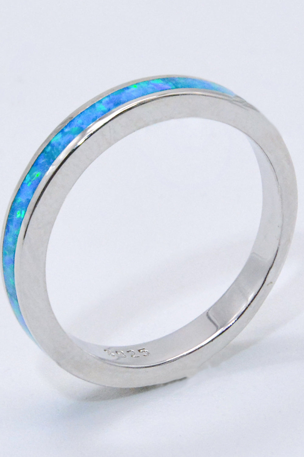 Sky Blue Opal Ring