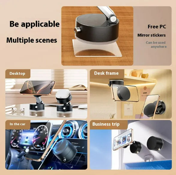 Magnetic Vacuum Phone Holder